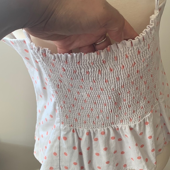 Zara peplum polka dot top - Picture 4 of 6